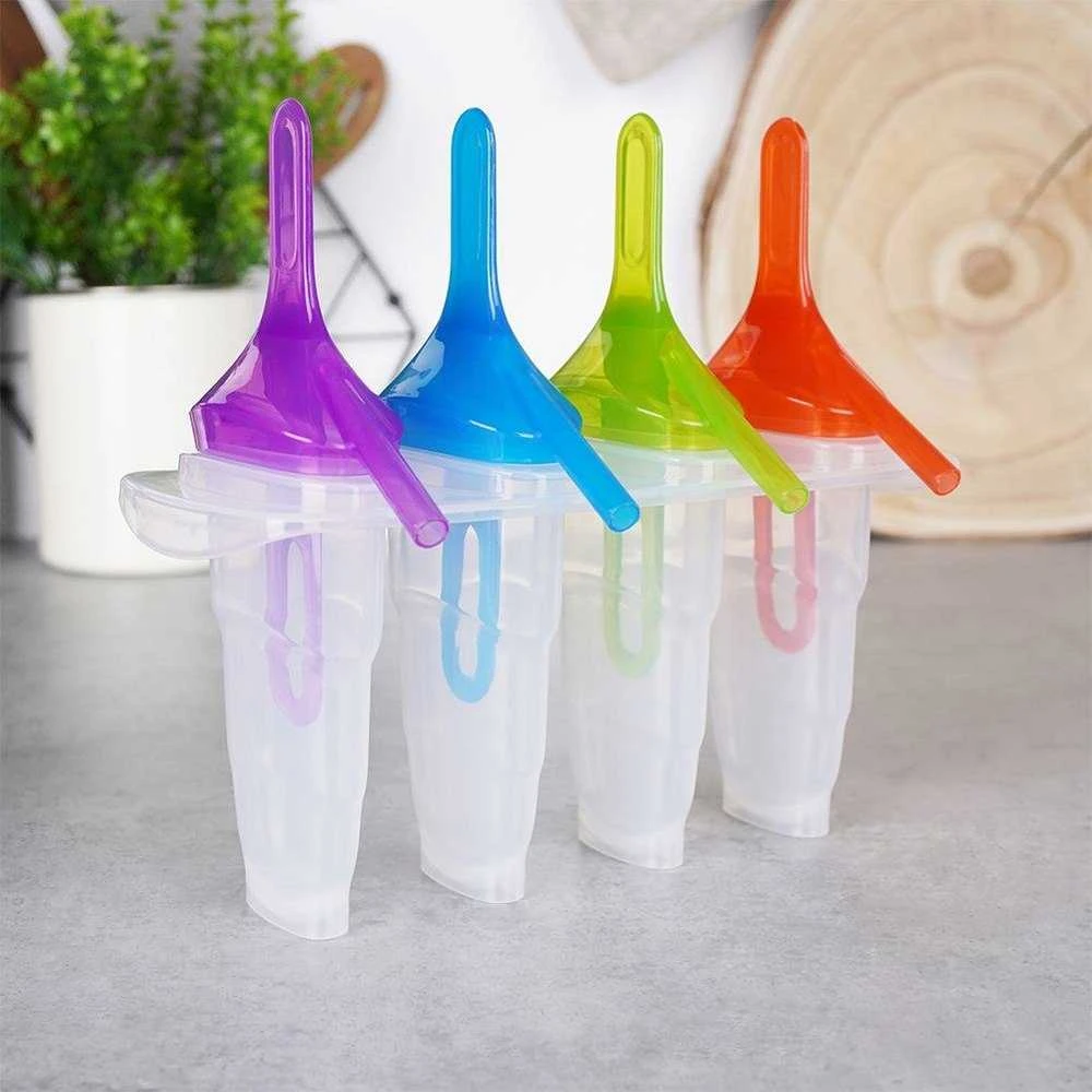 Excellent Houseware Ledų formelės 4 vnt. su stovu
