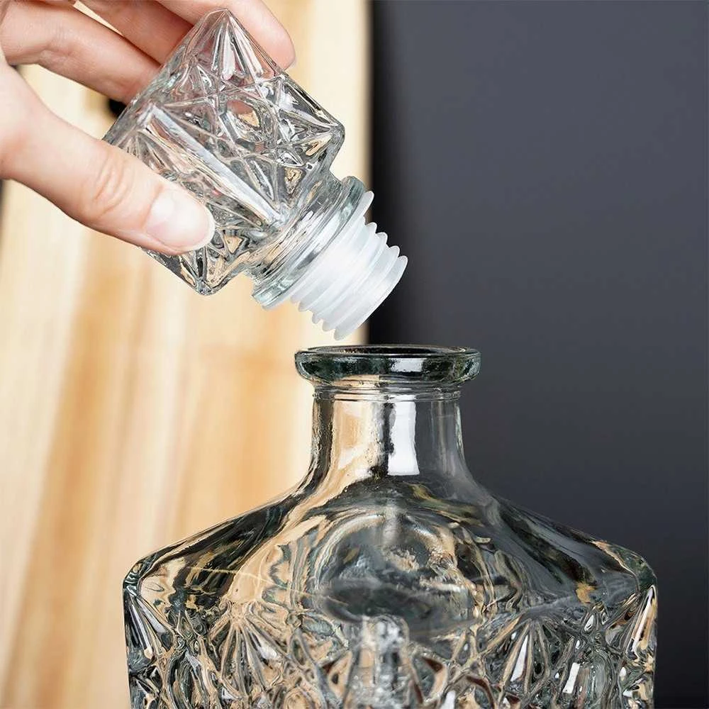 Excellent Houseware Stiklinė karafka whisky 830 ml