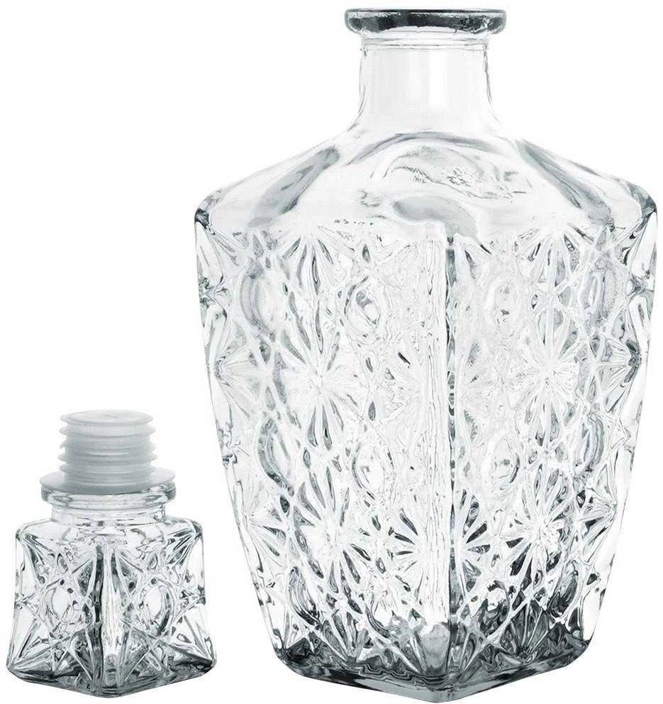 Excellent Houseware Stiklinė karafka whisky 830 ml