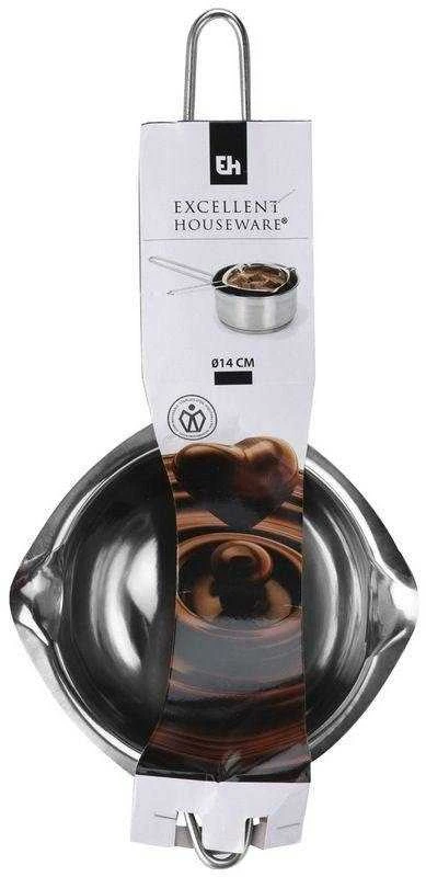 Excellent Houseware Nerūdijančio plieno dubuo šokolado tirpinimui 250 ml