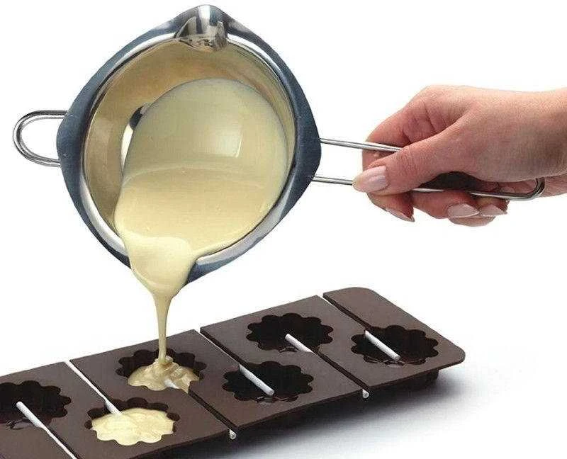 Excellent Houseware Nerūdijančio plieno dubuo šokolado tirpinimui 250 ml