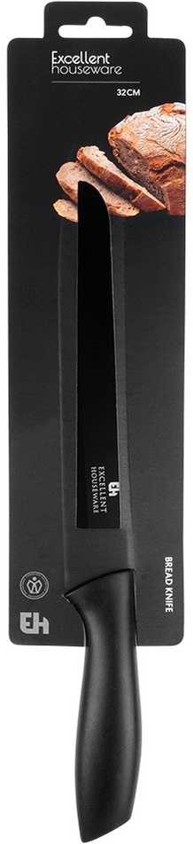 Orion Broodmes Edelstaal Zwart 32 cm - Mes - Koksmes