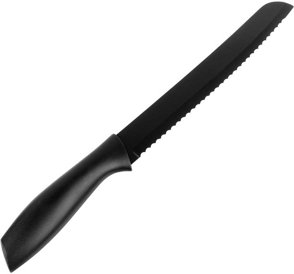 Orion Broodmes Edelstaal Zwart 32 cm - Mes - Koksmes