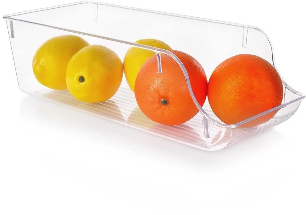 KOOPMAN Šaldytuvo organizatorius 35x14x10 cm - Universalus plastikinis