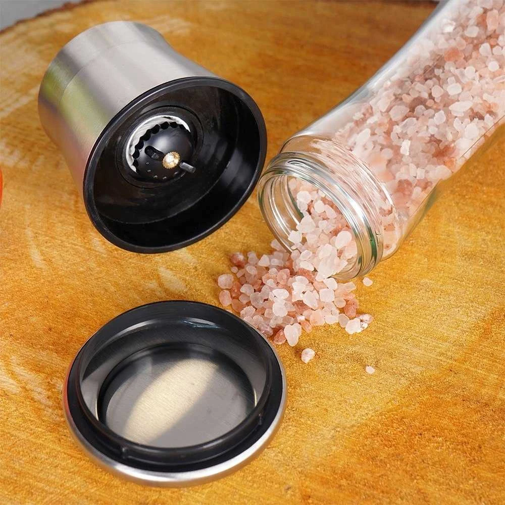 Lumarko Stiklinis pipirų ir druskos malūnėlis 19 cm
