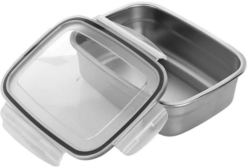 Mondex Nerūdijančio plieno maisto konteineris su dangčiu 700 ml - Saugojimo indai