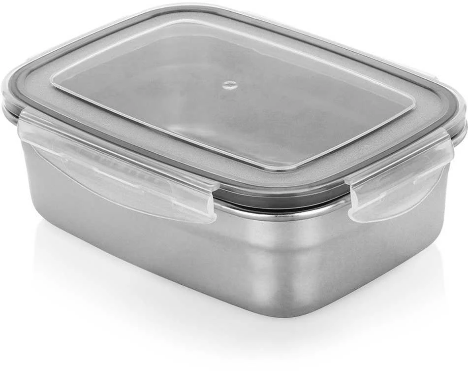 Mondex Nerūdijančio plieno maisto konteineris su dangčiu 700 ml - Saugojimo indai