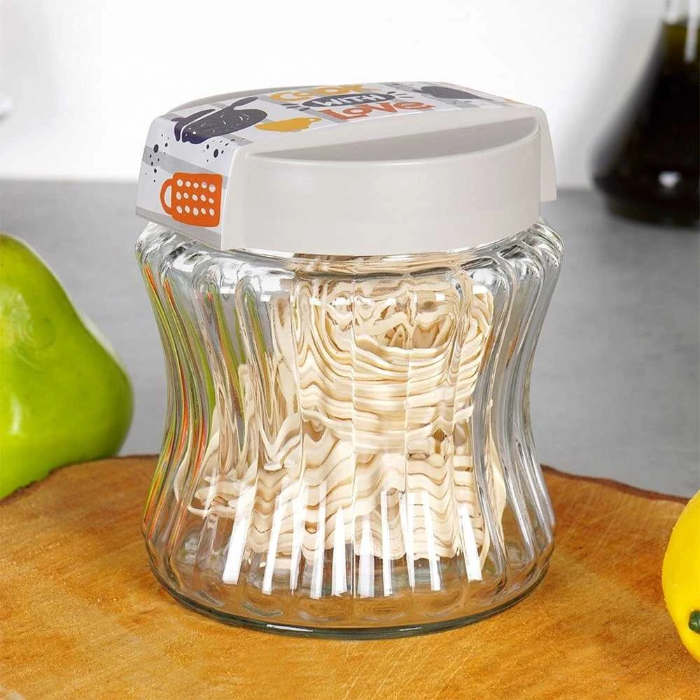 Home Styling Collection Stiklinis indas Biriems produktams 900 ml
