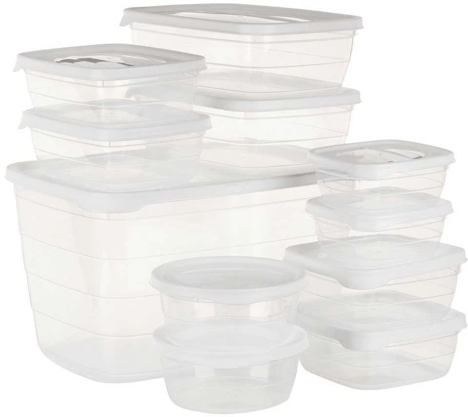 Excellent Houseware Sandėliavimo indų rinkinys 11 vnt. su dangčiais