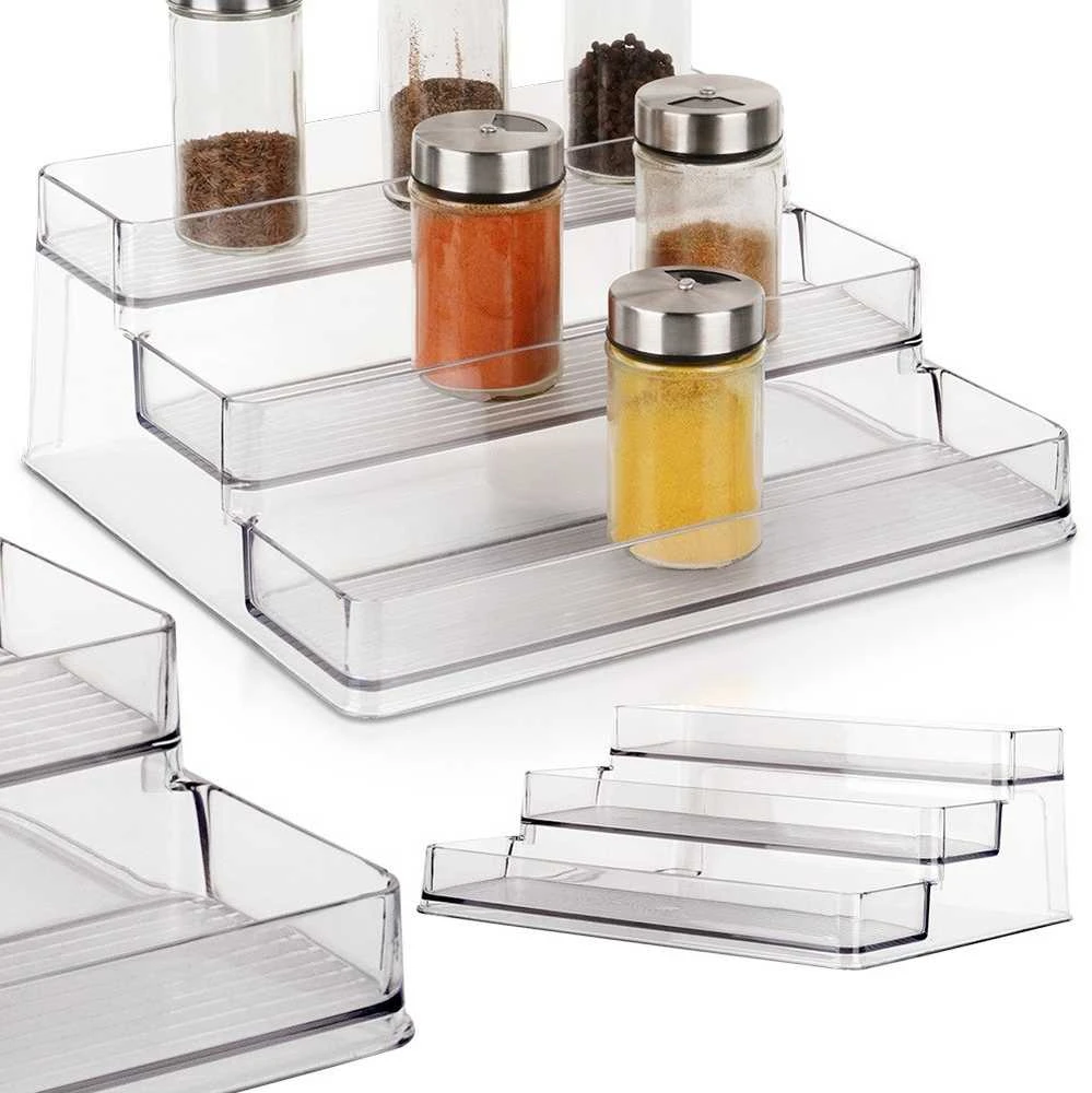Storage Solutions Virtuvinė lentyna 3 lygių 25,5x23,5x10,5 cm