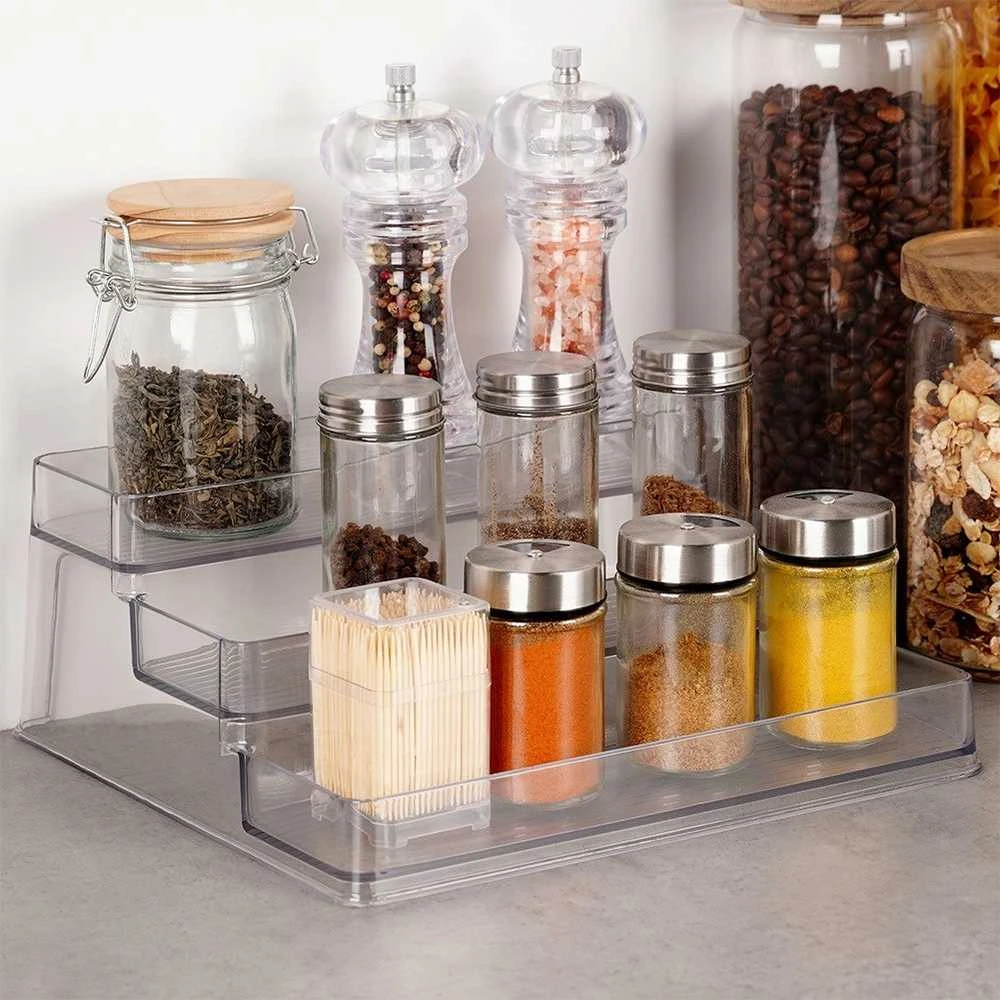 Storage Solutions Virtuvinė lentyna 3 lygių 25,5x23,5x10,5 cm