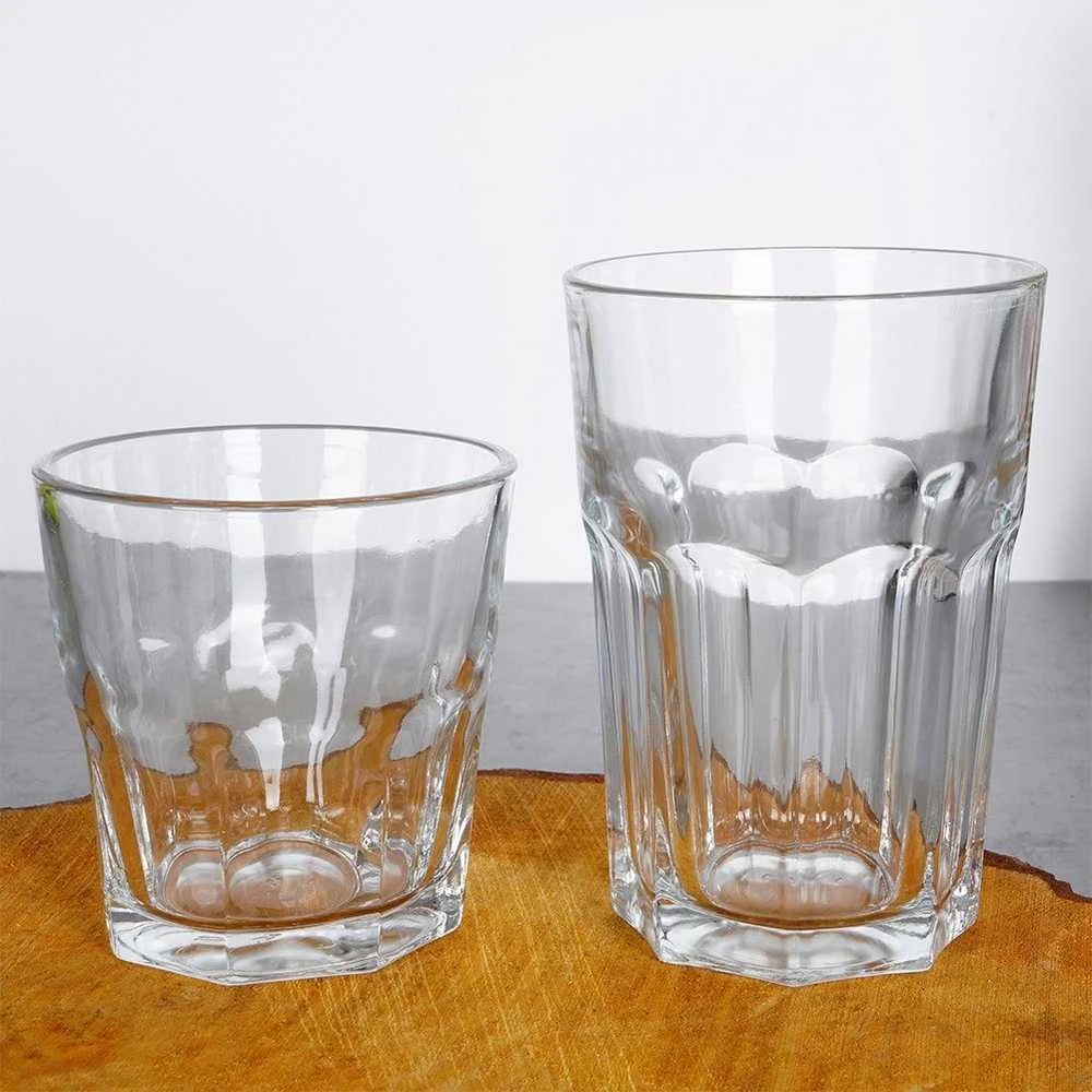 Excellent Houseware Stiklinės gėrimams 230 / 330 ml, 12 vnt.