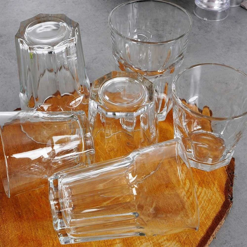Excellent Houseware Stiklinės gėrimams 230 / 330 ml, 12 vnt.