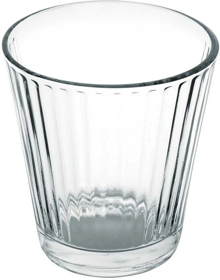 Excellent Houseware Stiklinės 220 ml 3 vnt. - Klasikinės, skaidrus stiklas