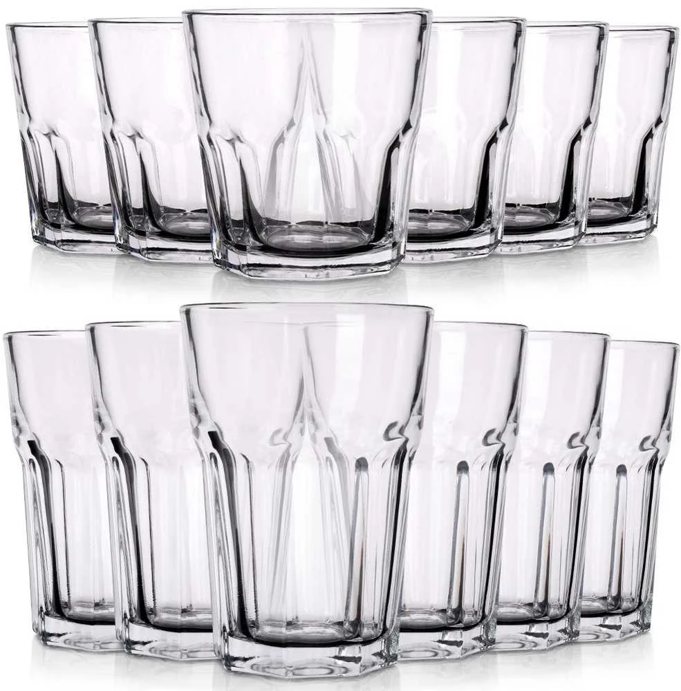 Excellent Houseware Stiklinės gėrimams 230 / 330 ml, 12 vnt.