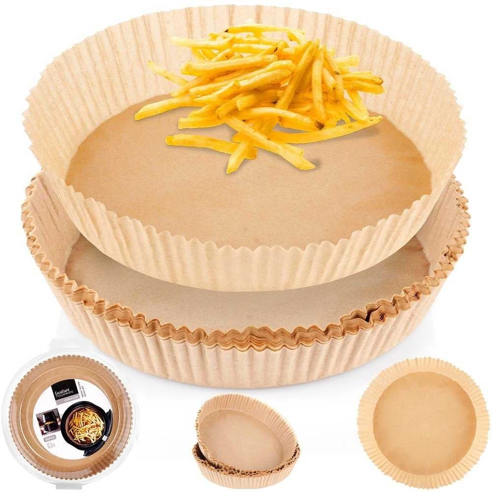 Mondex Vienkartiniai oro keptuvės pamušalai 20 cm, 50 vnt.