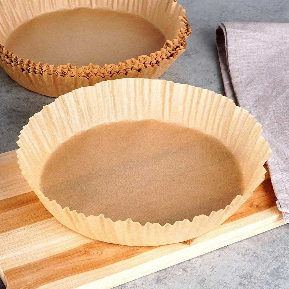 Mondex Vienkartiniai oro keptuvės pamušalai 20 cm, 50 vnt.