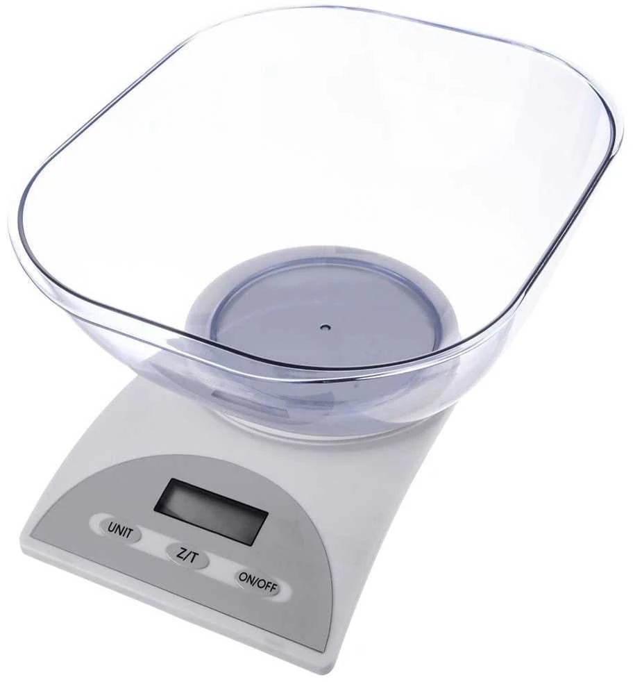 Orion Elektroninės virtuvinės svarstyklės su dubeniu 5kg