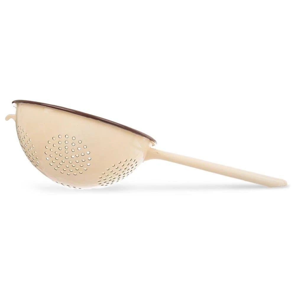 Orion Koštuvas su dubeniu 22 cm emaliuotas rudas