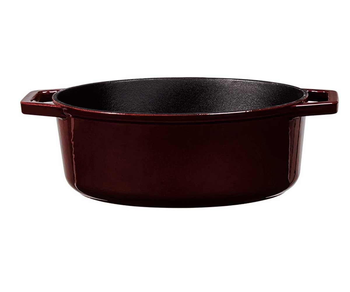 Berlinger Haus Ketaus puodas, 30x22x12cm, 4,65L | Metallic Line Burgundy Edition BH/6499