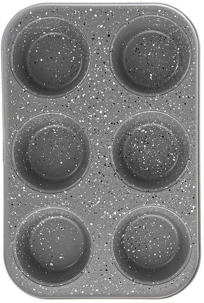 Orion Keksiukų kepimo forma GRANDE Granitinė 6 muffins