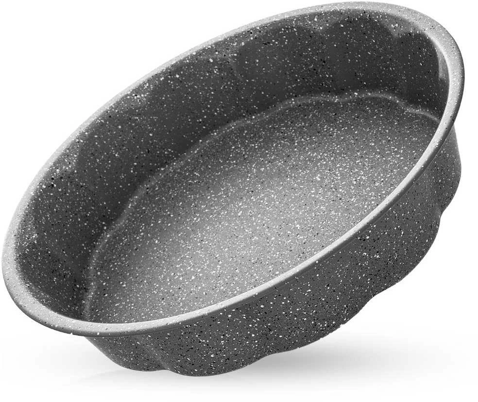 Orion kepimo forma granitinė 28,5 cm - Apvalaus krašto, nelipni