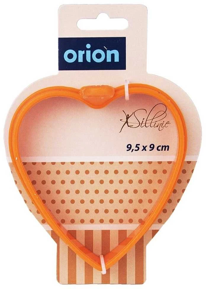 Orion Silikoninė kepimo forma Kiaušiniams Širdelės 10.5 x 9.5 x 6 cm