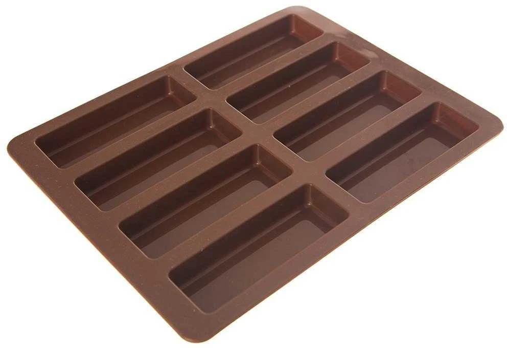 Brunbeste Orion Silikoninė forma musli batonėliams 22x16,5 cm ruda