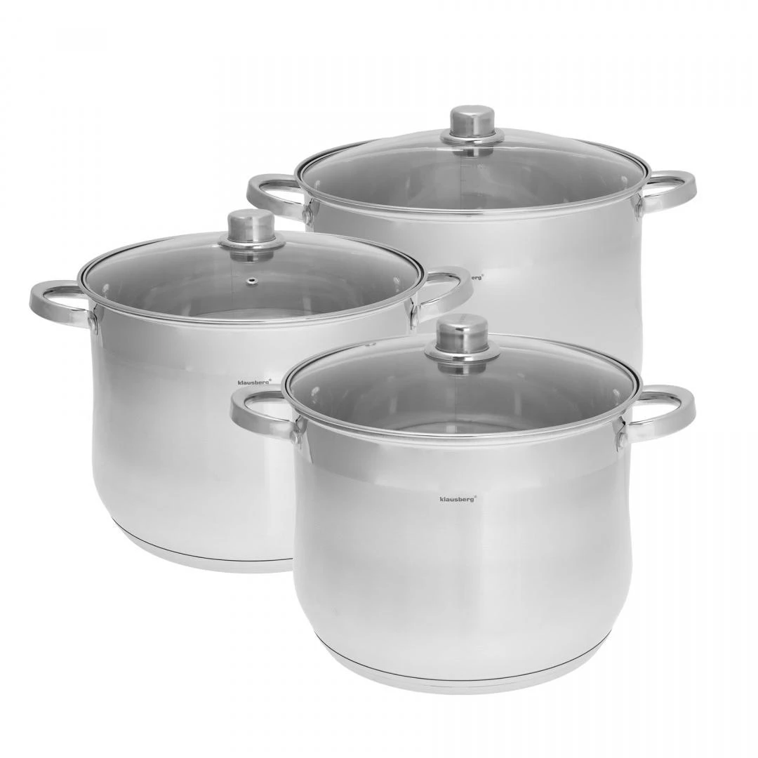 3 PUODŲ RINKINYS KLAUSBERG 7+8,6+10,7L KB-7177