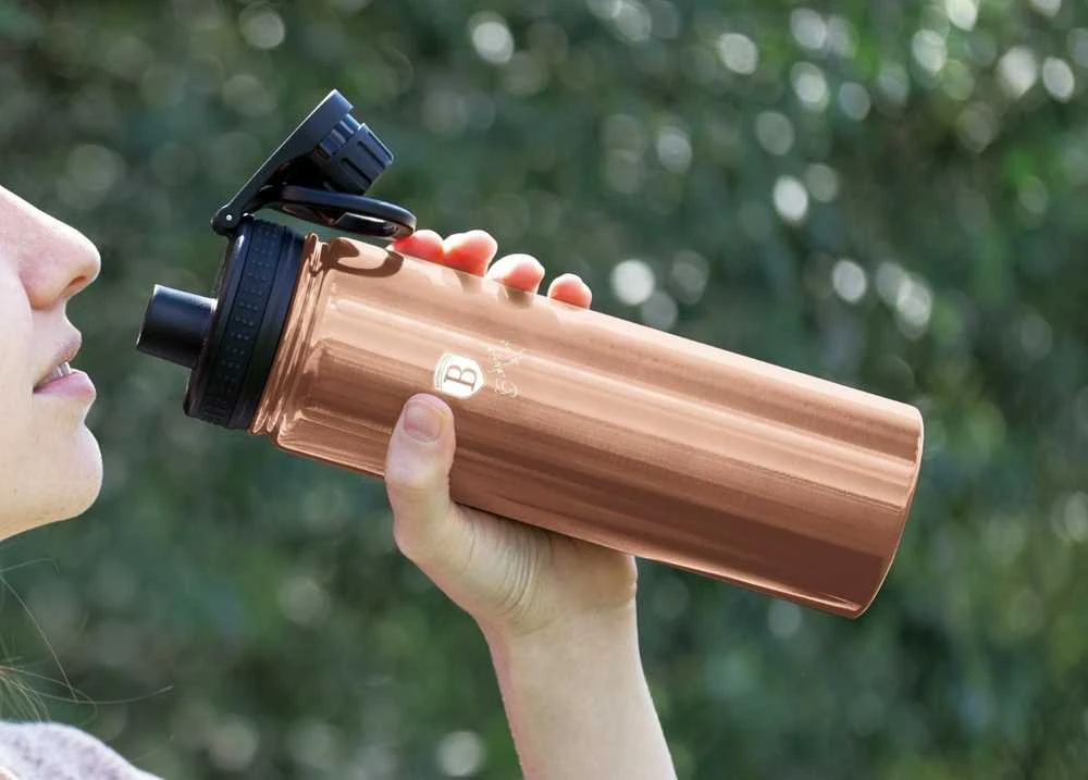 SPORTOWA Buteliukas TERMICZNA 540ML BERLINGER HAUS ROSE GOLD BH-7754