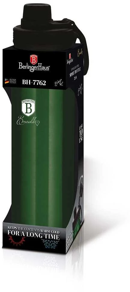 Gertuvė SPORTOWA Buteliukas TERMICZNA 720ML BERLINGER HAUS EMERALD BH-7762