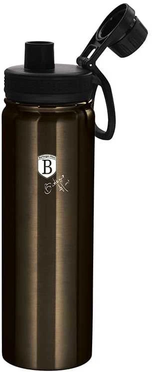 SPORTOWA Buteliukas TERMICZNA 720ML BERLINGER HAUS SHINY Juodas BH-7770
