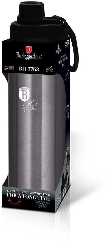 Gertuvė Berlinger Haus Buteliukas SPORTOWA 720 ML METALLIC LINE CARBON PRO EDITION BH/7763