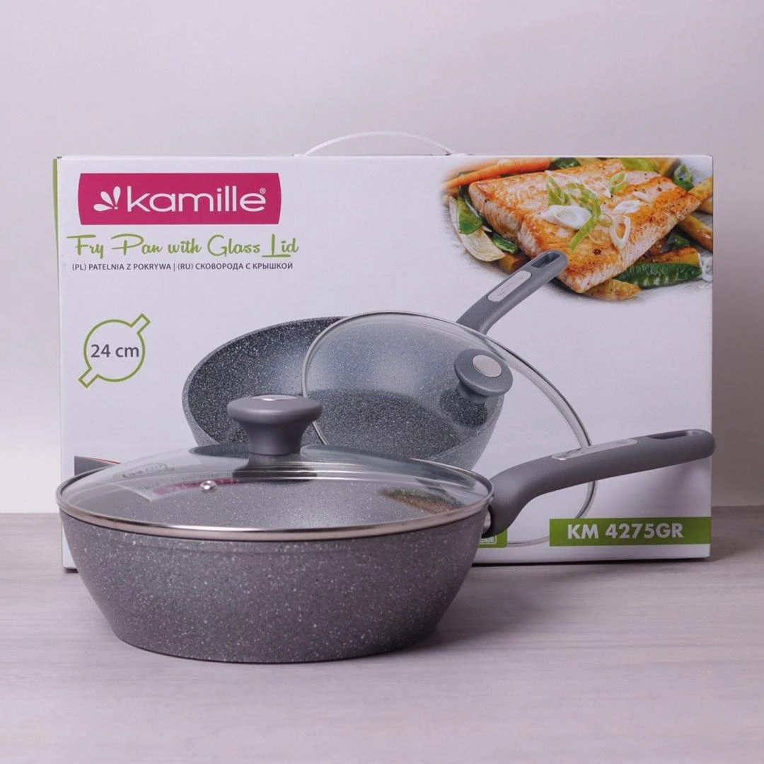 Keptuvė 24 cm KAMILLE 4275GR