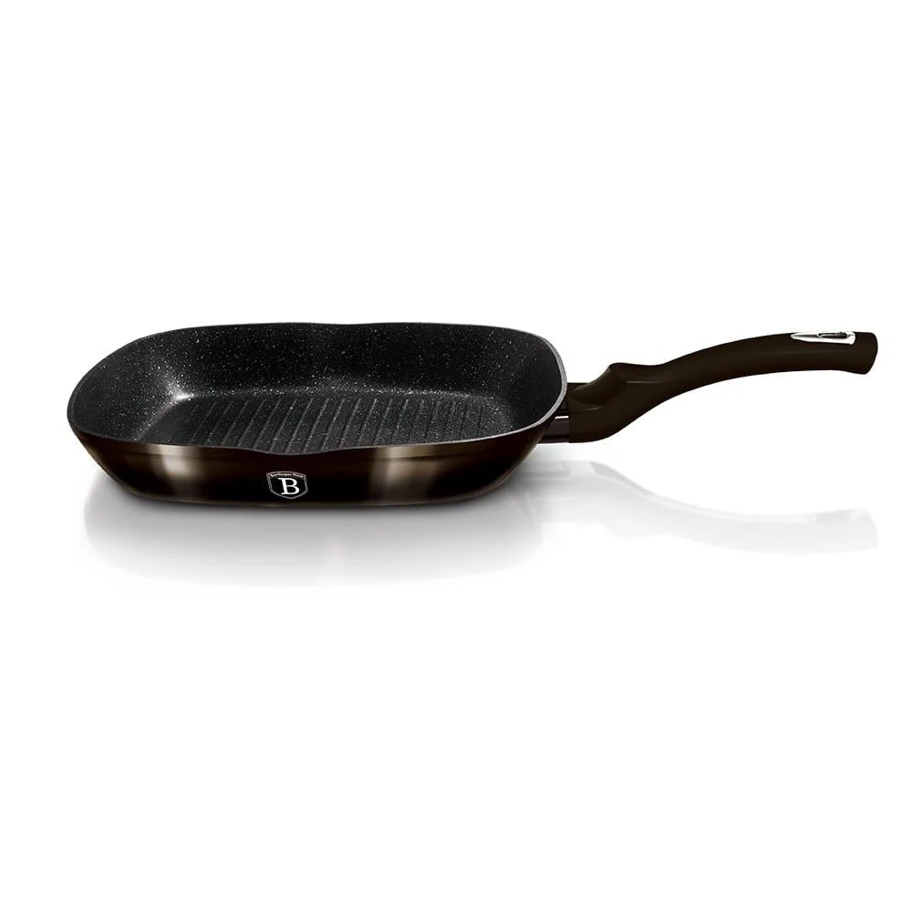 Berlinger Haus grilio keptuvė blizganti juoda 28cm