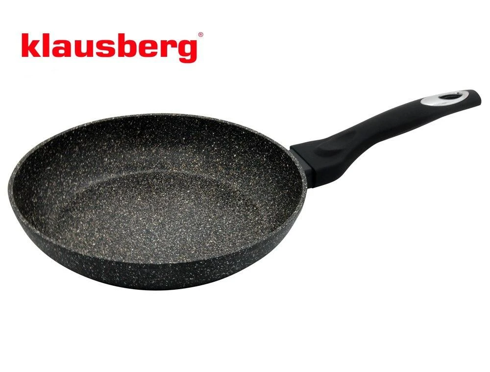 Keptuvė Klausberg aliuminio keptuvė, pilko marmuro, 30 cm skersmens