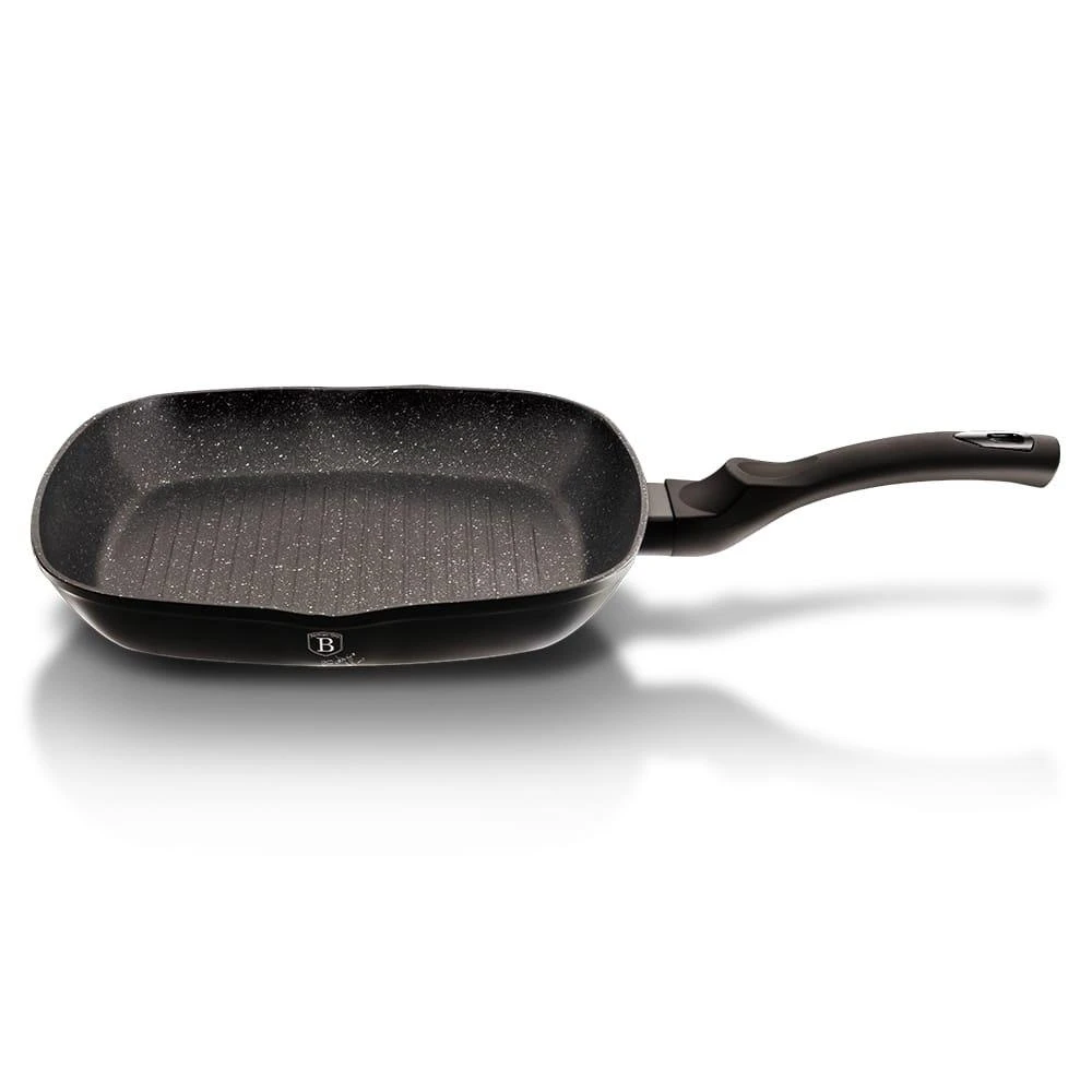 Berlinger Haus kepsninė juoda sidabrinė 28cm