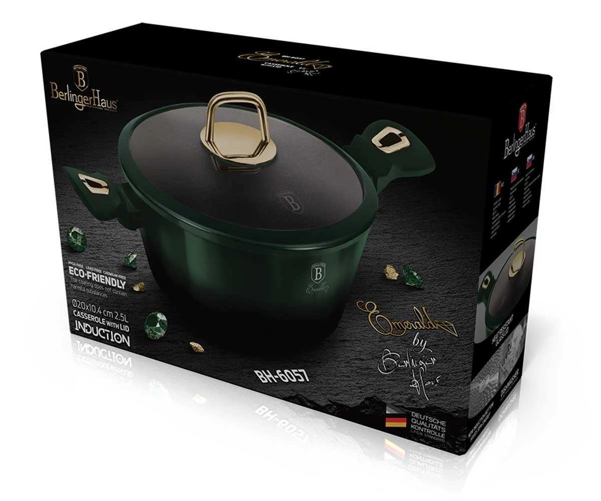 Berlinger Haus Puodas METALLIC LINE EMERALD BH-6057