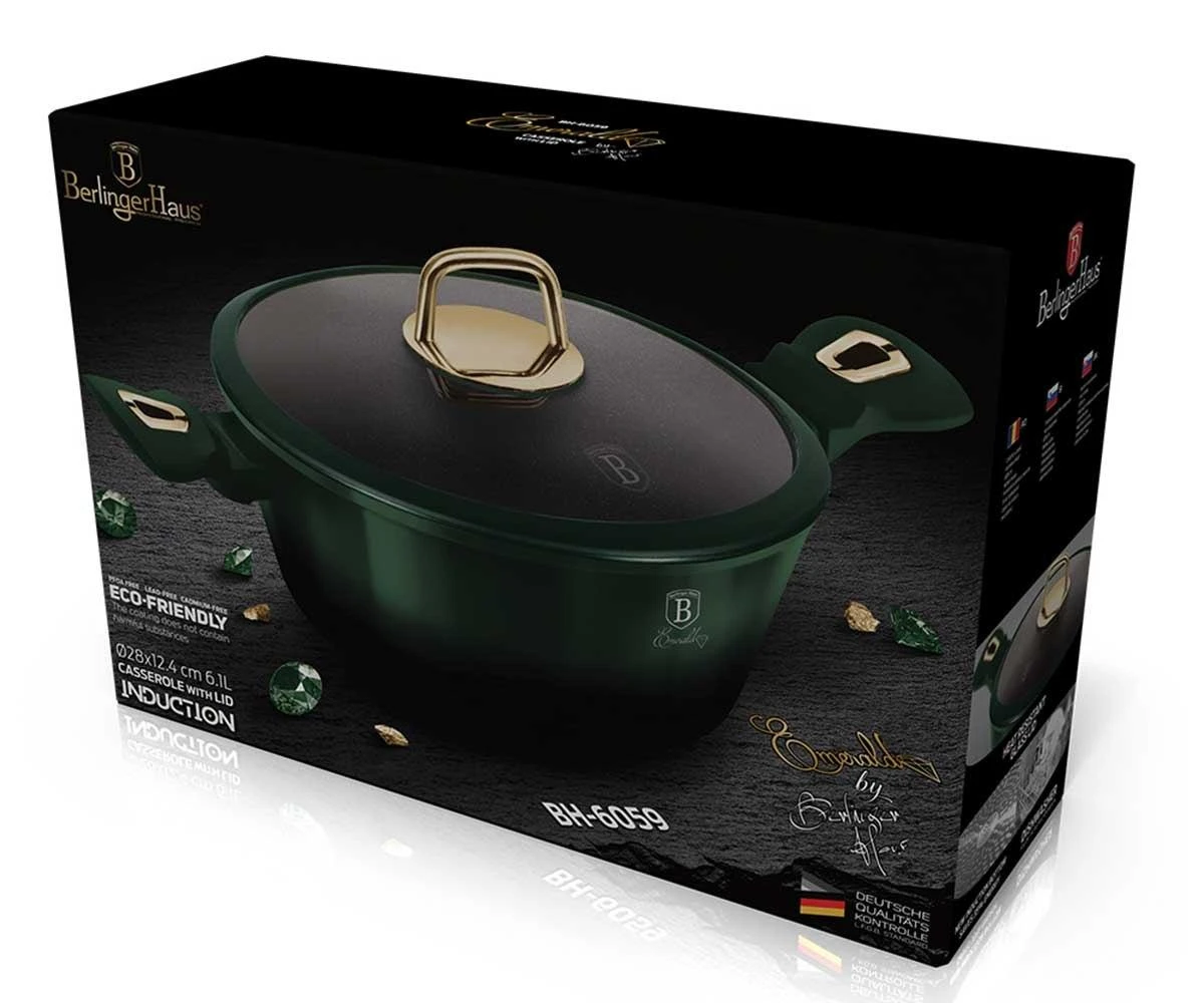 Berlinger Haus Puodas METALLIC LINE EMERALD BH-6059