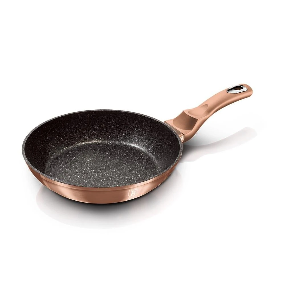 Keptuvė Berlinger Haus grilio Metallic Line Rose Gold Edition 26cm 3vnt.
