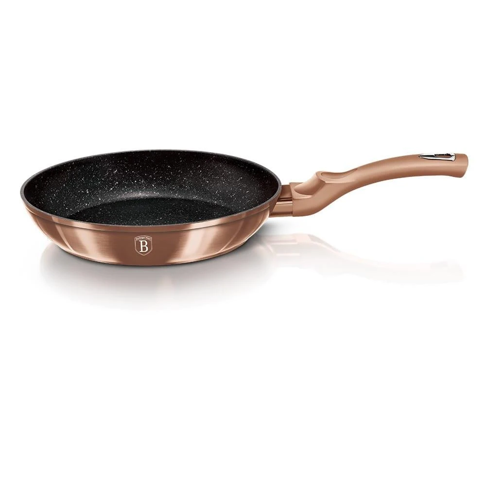 Keptuvė Berlinger Haus grilio Metallic Line Rose Gold Edition 26cm 3vnt.