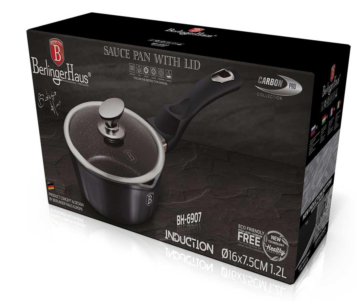 Berlinger Haus Granitinis puodas BerlingerHaus Carbon Pro, 16cm
