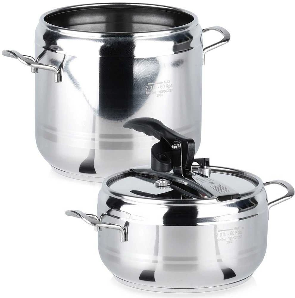 Profi Cook Orion Greitpuodžių komplektas 4+7 l, 2 vnt.