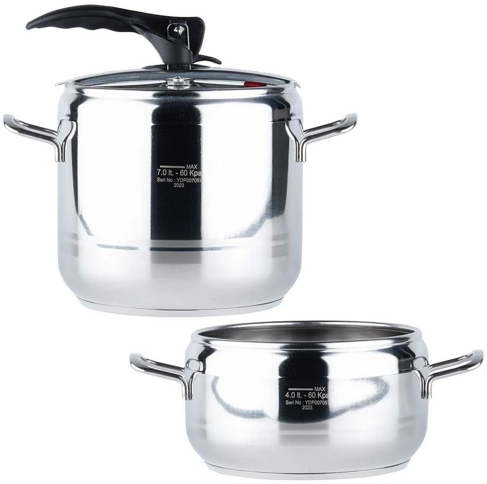 Profi Cook Orion Greitpuodžių komplektas 4+7 l, 2 vnt.