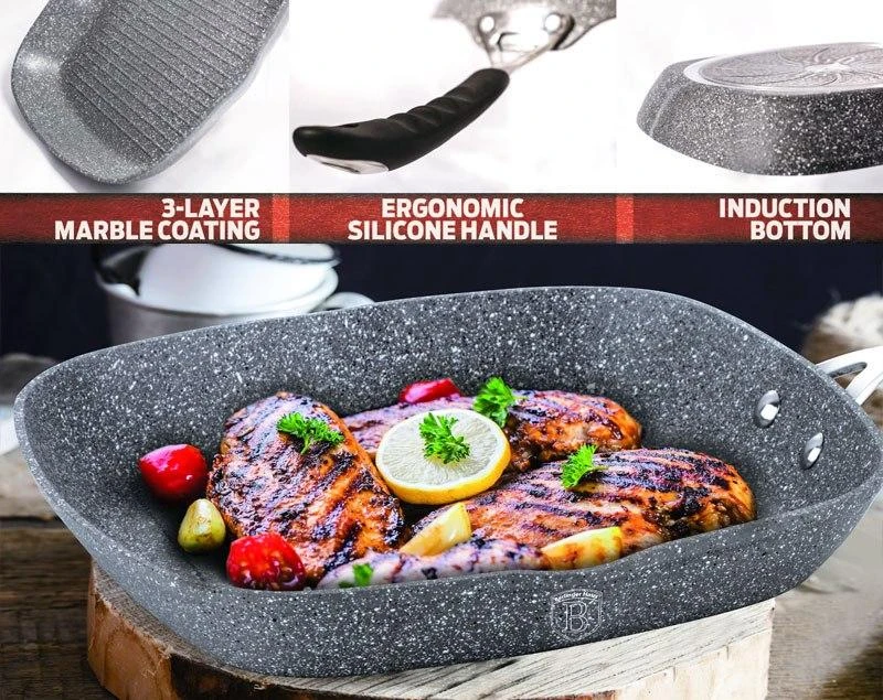 Berlinger Haus Grilis Pan Stone Touch 28cm