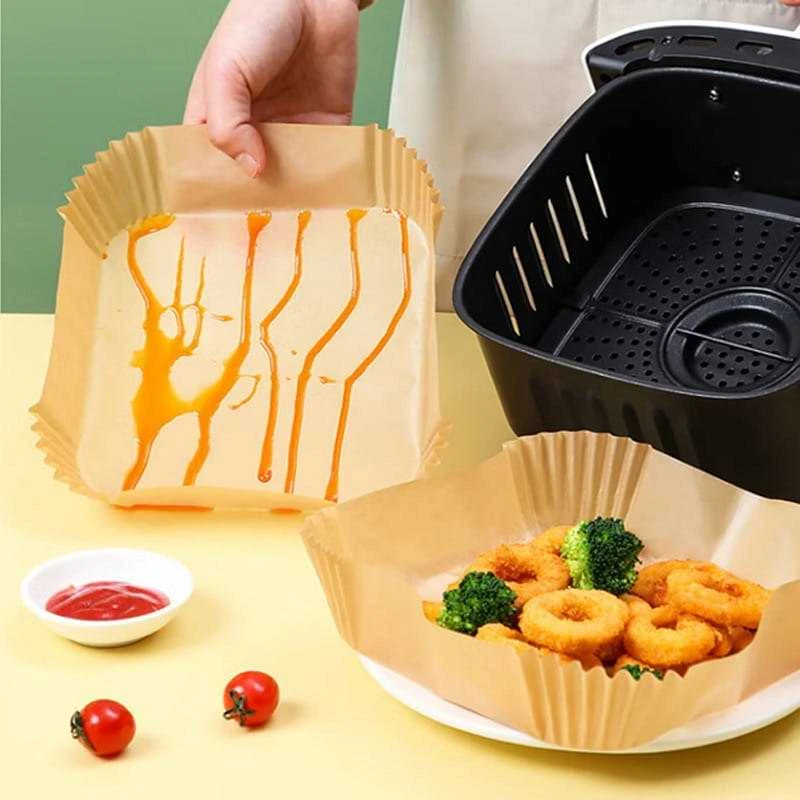 Kasetė Popierinis kepimo įdėklas gruzdintuvei 20x20cm klausberg KB-7782