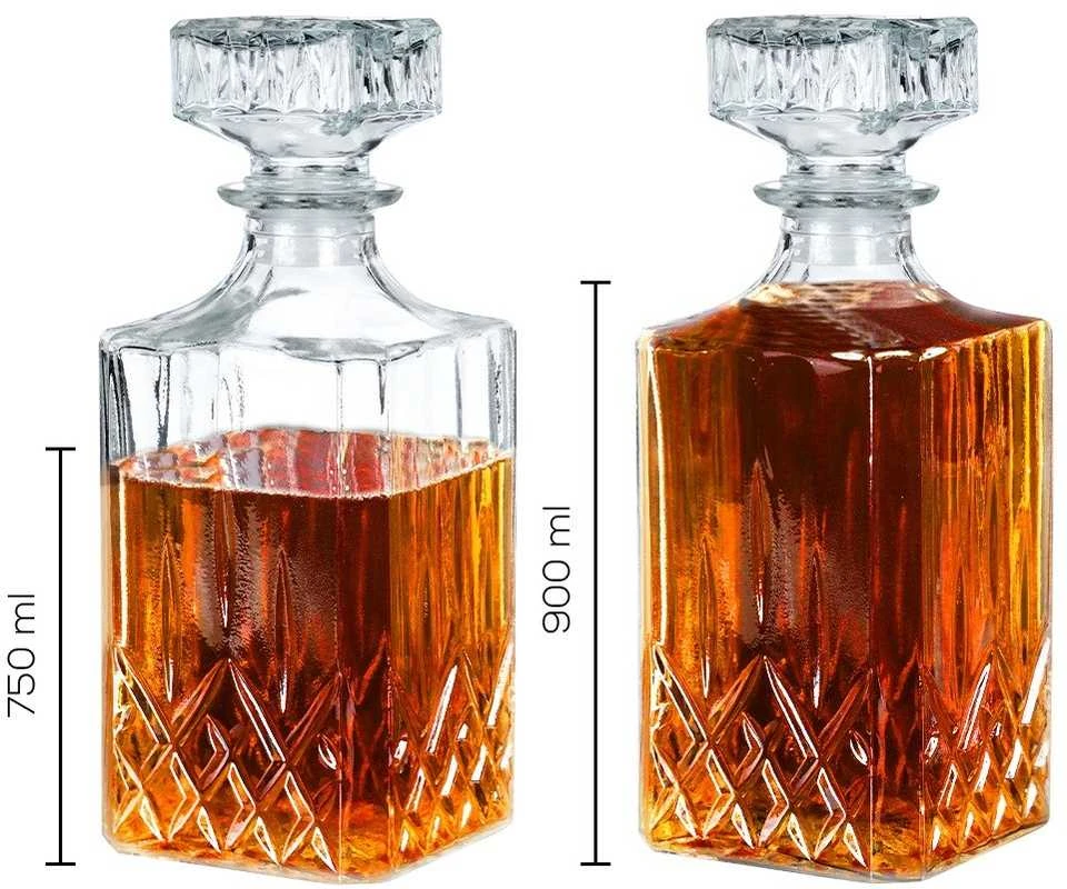 Vilde Stiklinė Karafa 900 ml – Whisky Dekanteris