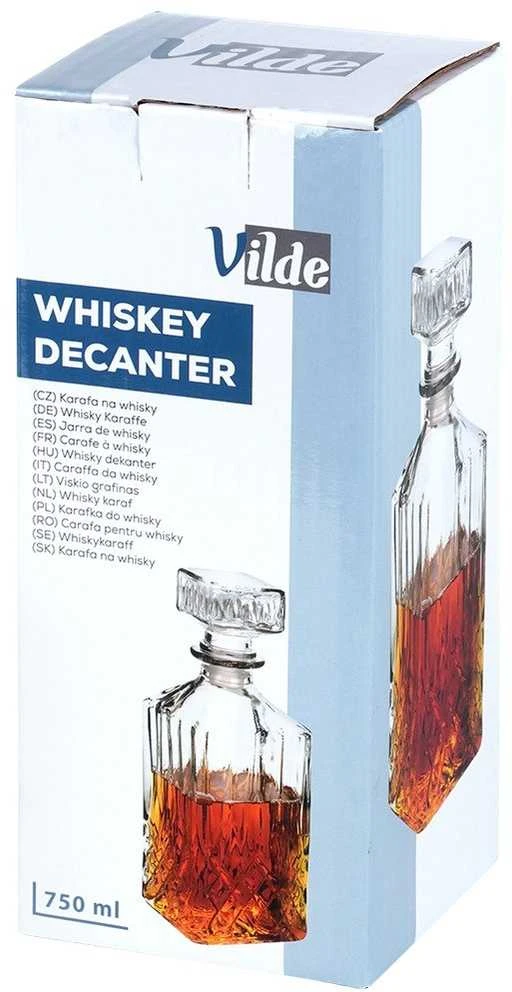 Vilde Stiklinė Karafa 900 ml – Whisky Dekanteris