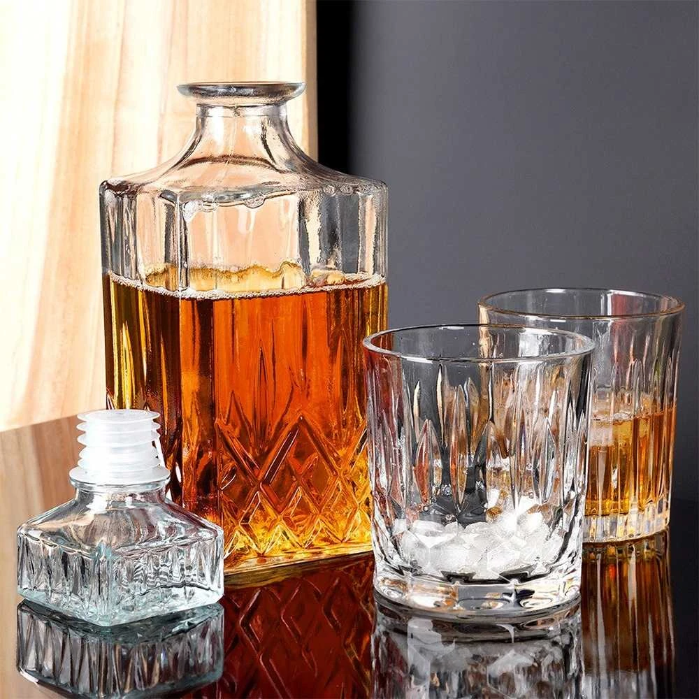 Vilde Stiklinė Karafa 900 ml – Whisky Dekanteris