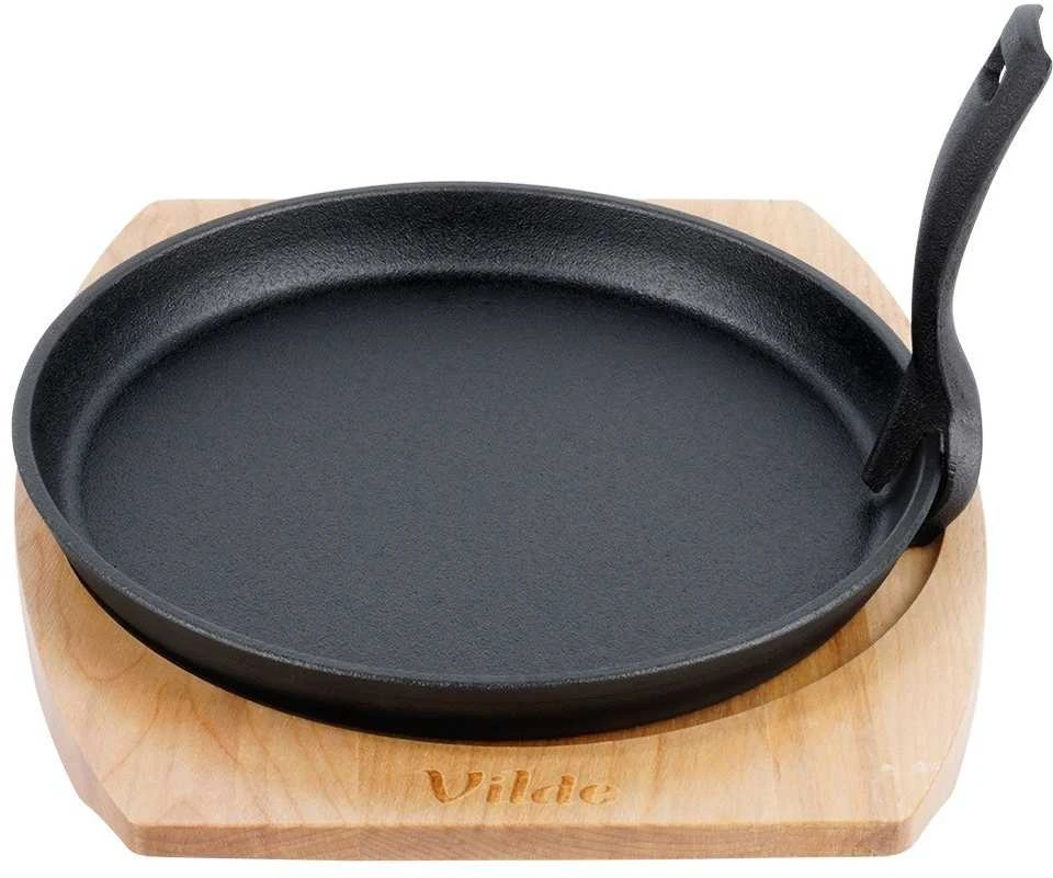Vilde Gili puodas 22 cm su mediniu padėkliuku